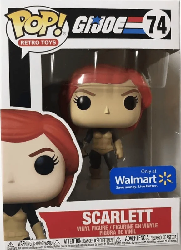Scarlett #74 Funko Pop from G.I. Joe