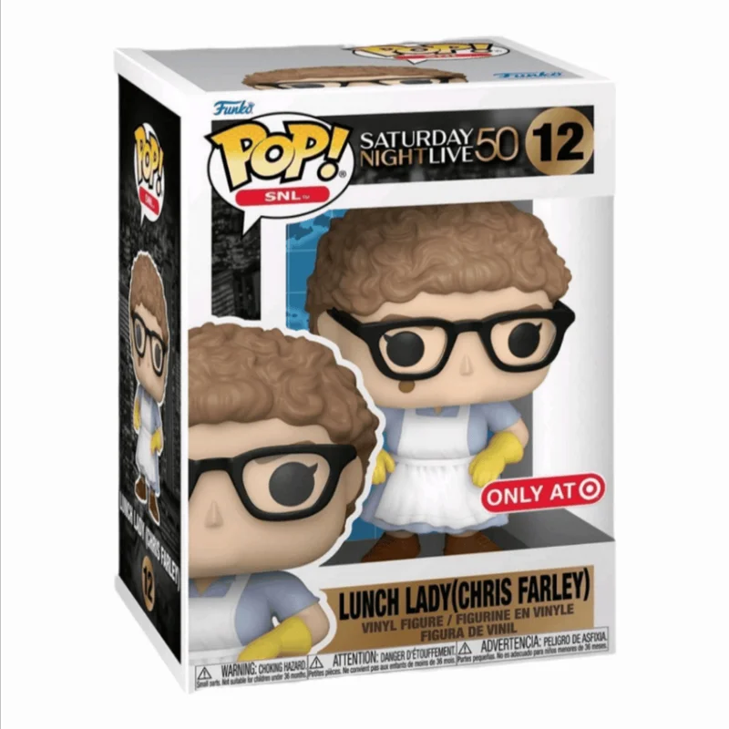 Lunch Lady (Chris Farley) #12 Funko Pop from Saturday Night Live