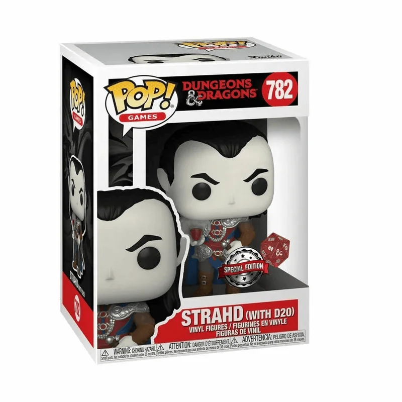 Strahd (with d20) #782 Funko Pop from Dungeons & Dragons