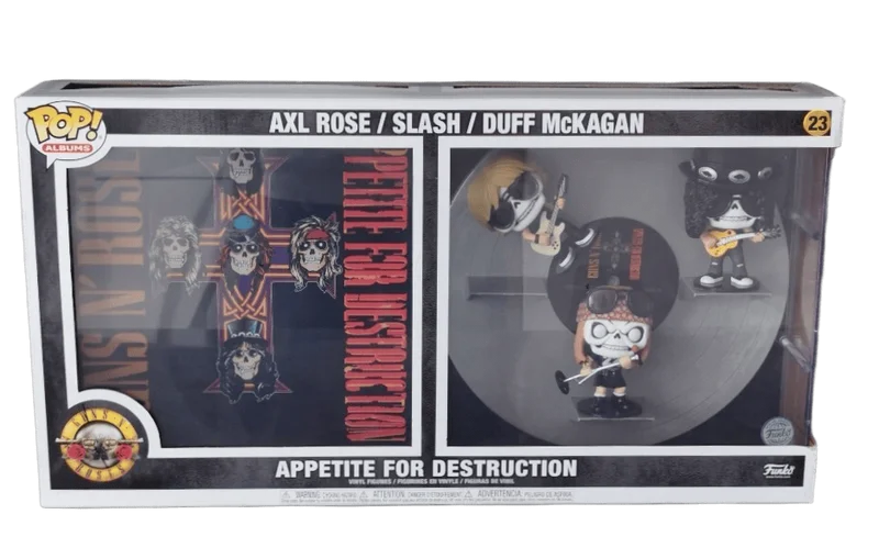 Axl Rose / Slash / Duff McKagan #23 Funko Pop from Guns N Roses