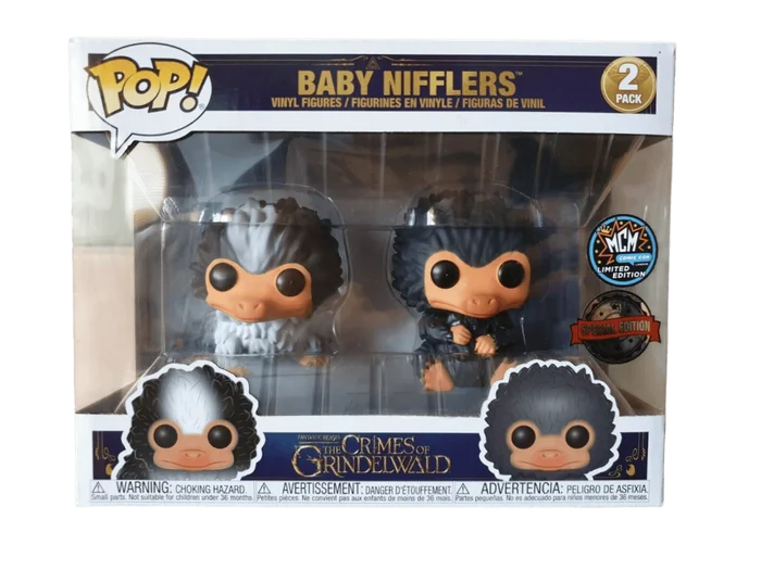 Baby Nifflers #2 PACK Funko Pop from Fantastic Beasts