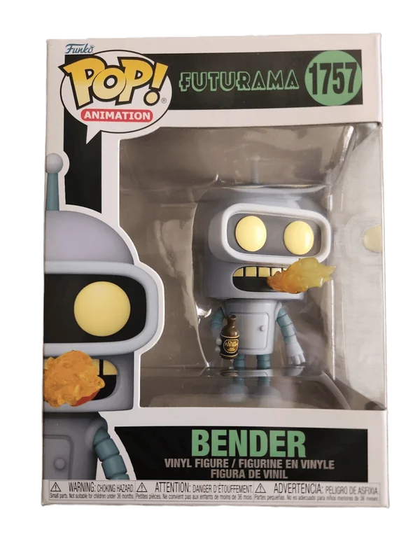 Bender #1757 Funko Pop from Futurama