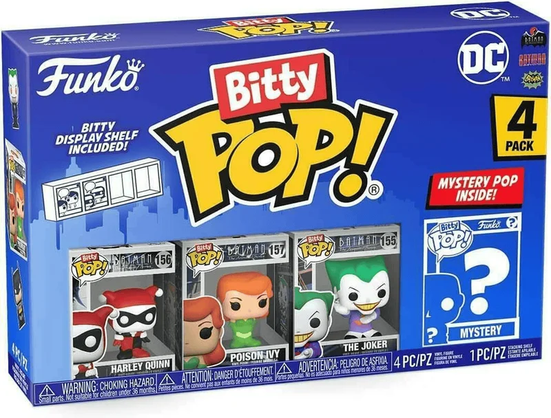 DC Comics #4 PACK Funko Pop from DC