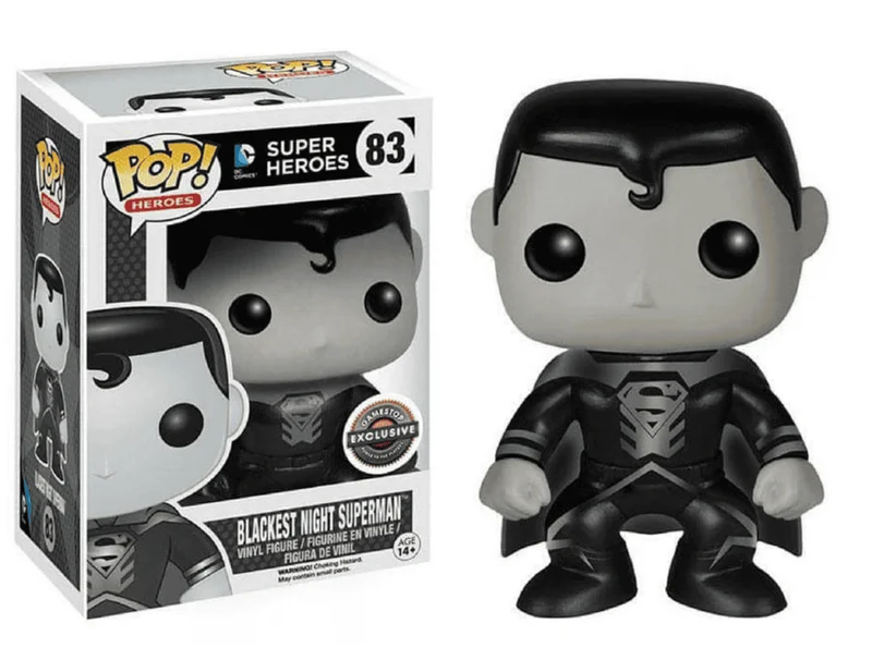 Blackest Night Superman #83 Funko Pop from DC Super Heroes