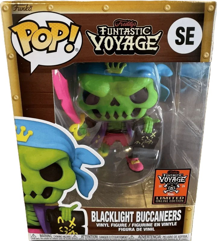 Blacklight Buccaneers #SE Funko Pop from Freddy`s Funtastic Voyage