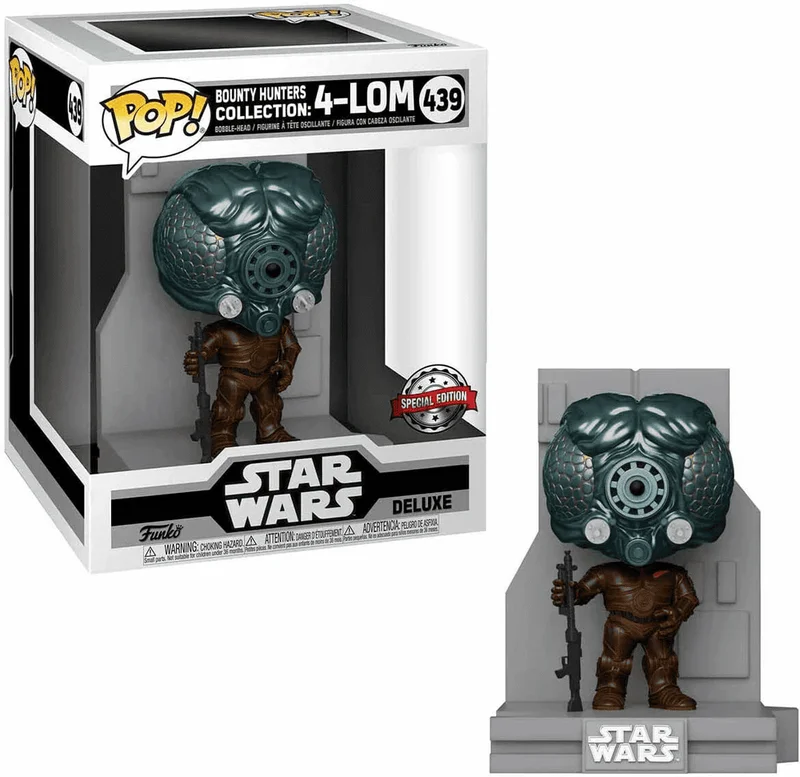 Bounty Hunters Collection: 4-Lom #439 Funko Pop from Star Wars