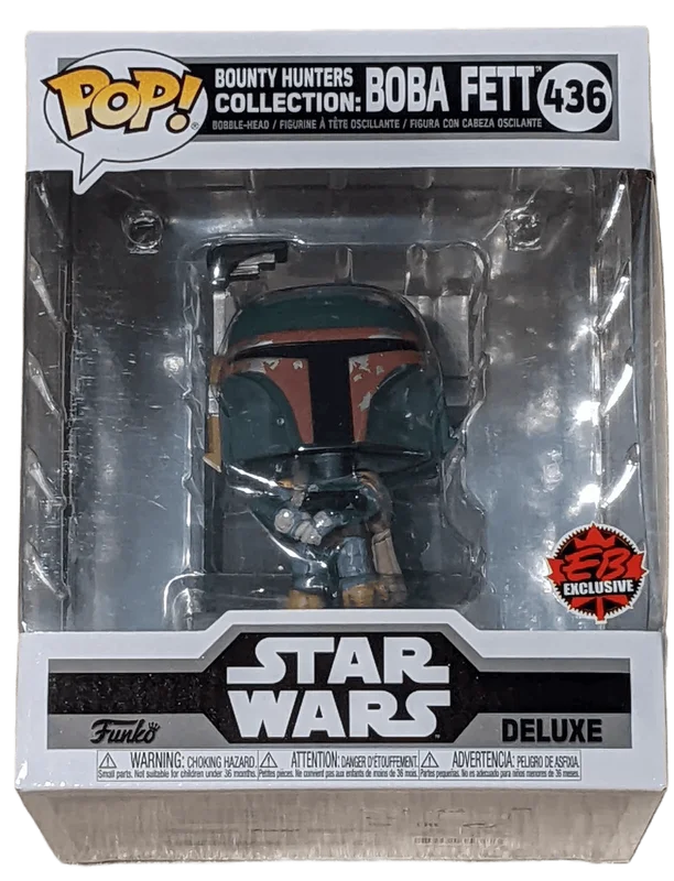 Bounty Hunters Collection: Boba Fett #436 Funko Pop from Star Wars