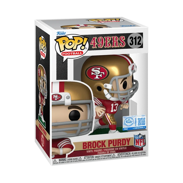 Brock Purdy #312 Funko Pop from 49ERS