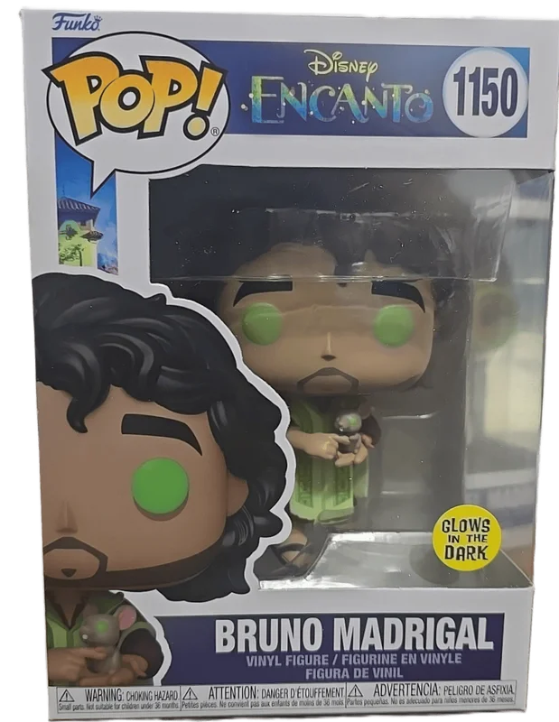 Bruno Madrigal #1150 Funko Pop from Encanto