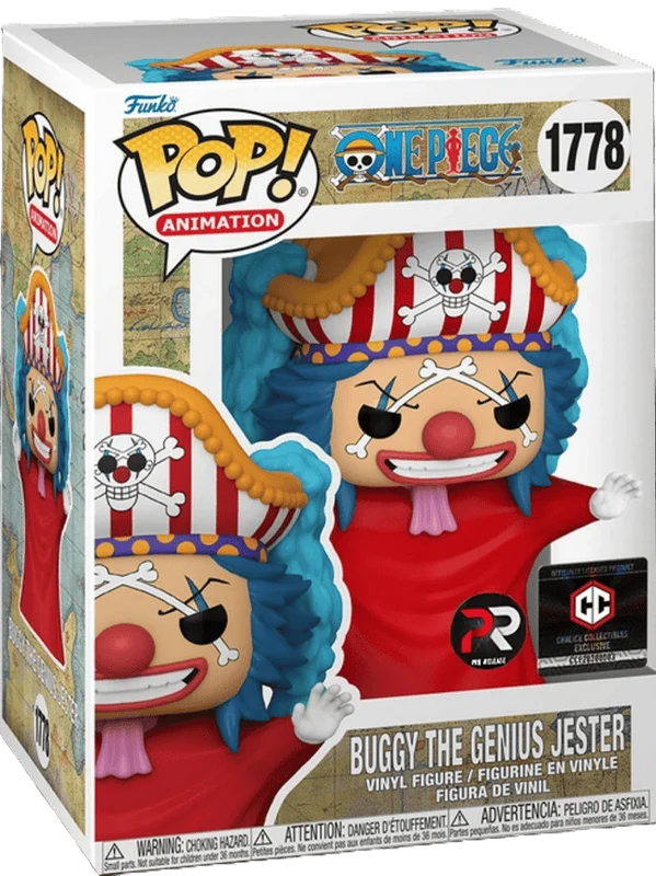 Buggy the Genius Jester #1778 Funko Pop from One Piece