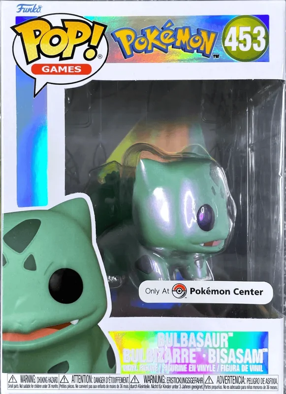 Bulbasaur Bulbizarre Bisasam #453 Funko Pop from Pokemon