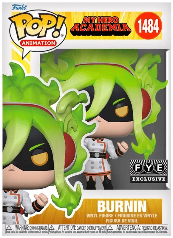 Burnin #1484 Funko Pop from My Hero Academia