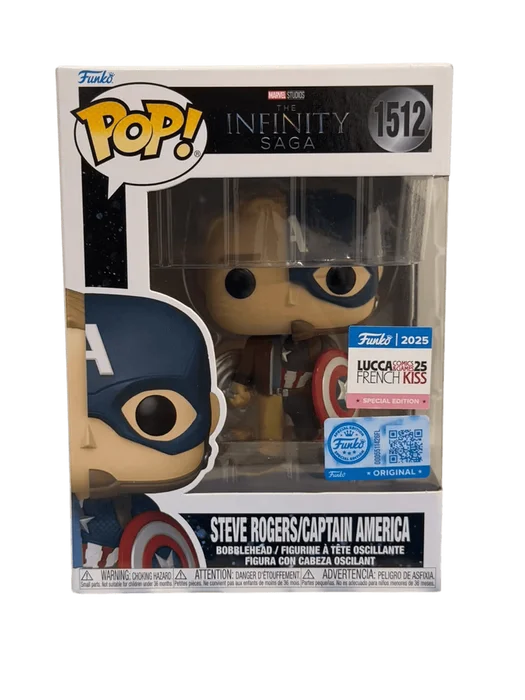 Steve Rogers/Captain America #1512 Funko Pop from The Infinity Saga