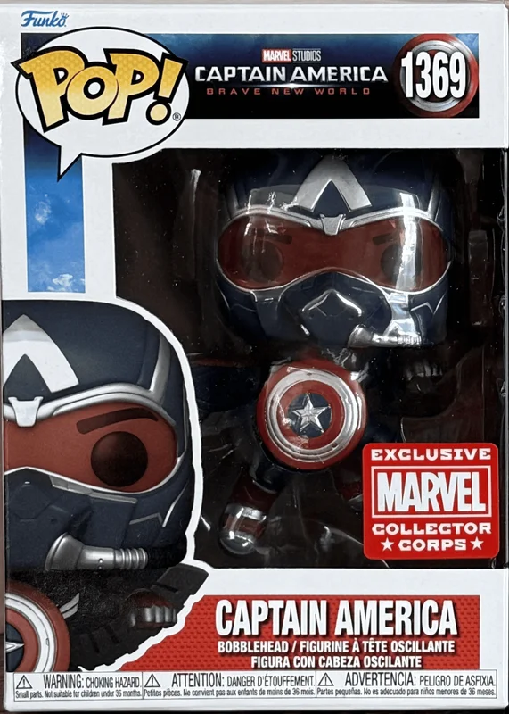 Captain America #1369 Funko Pop from Captain America Brave New World