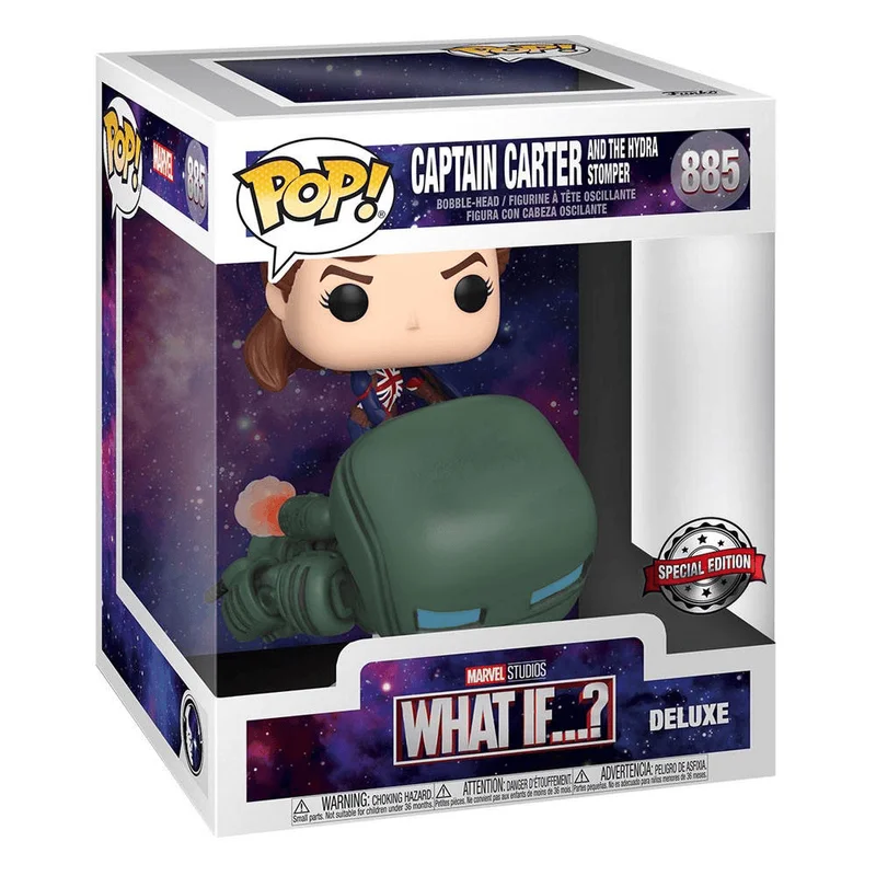 Captain Carter and The Hydra Stomper #885 Funko Pop from Marvel