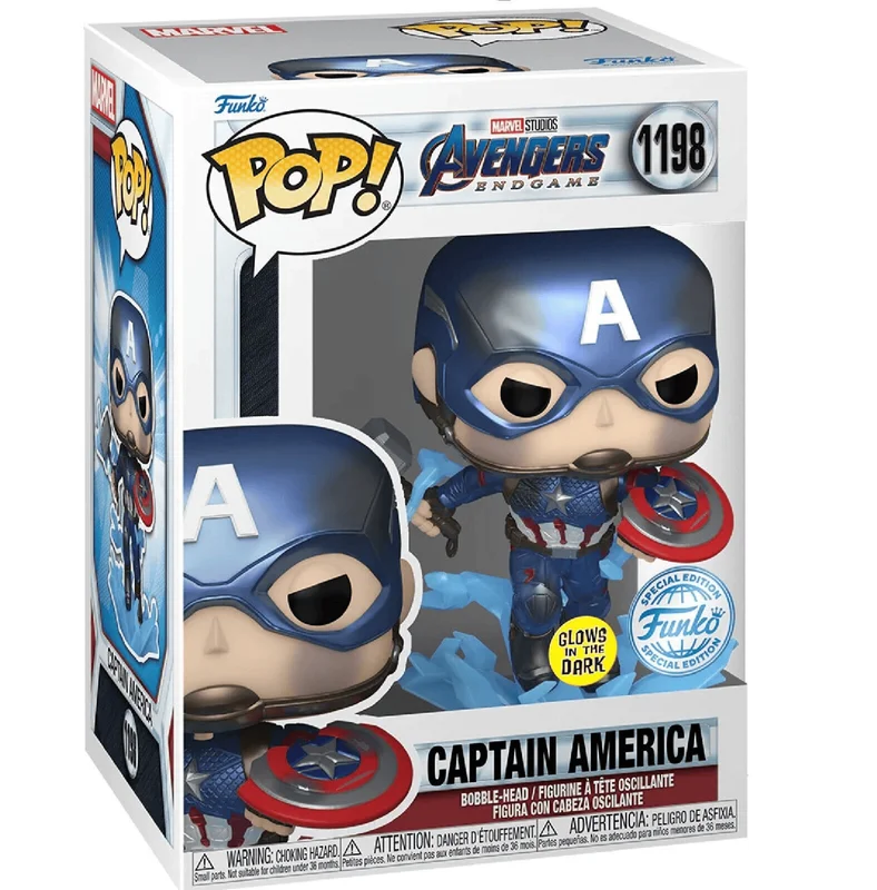 Captain America #1198 Funko Pop from Avengers Endgame