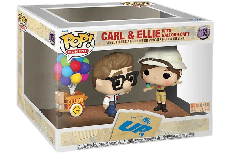 Carl & Ellie with Balloon Cart #1152 Funko Pop from Up