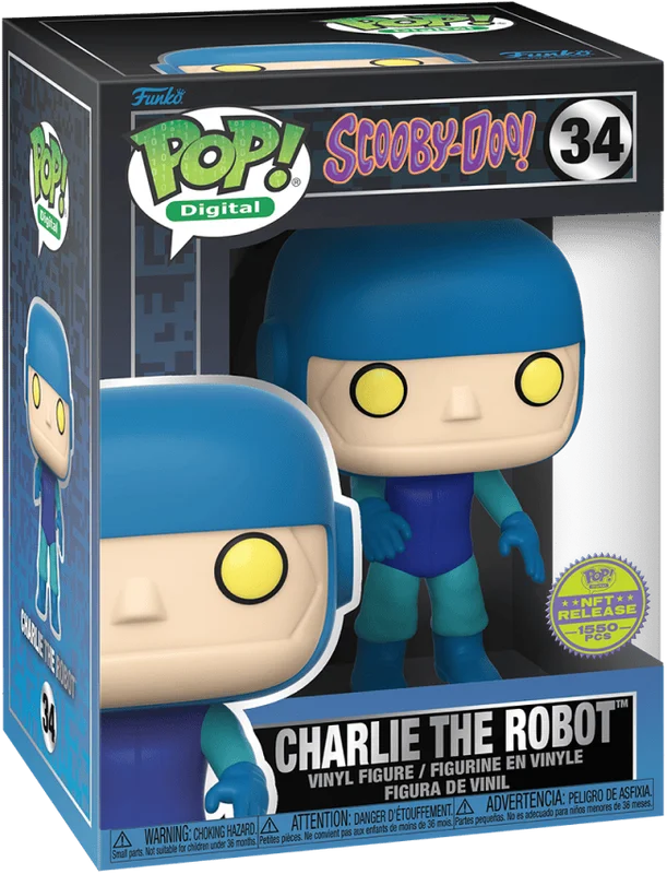 Charlie the Robot #34 Funko Pop from Scooby-Doo