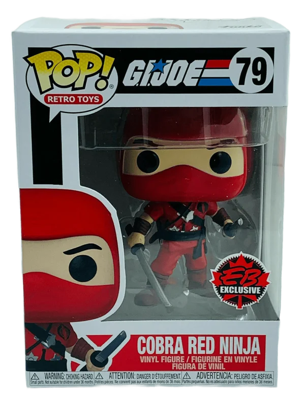 Cobra Red Ninja #79 Funko Pop from G.I. Joe