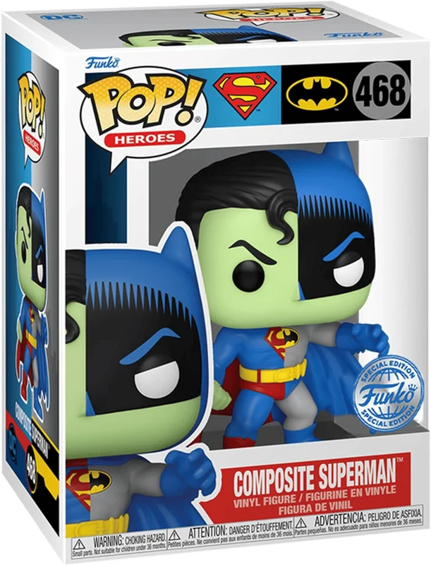 Composite Superman #468 Funko Pop from Superman Batman