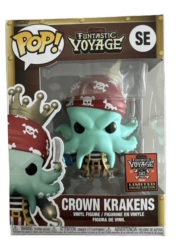 Crown Krakens #SE Funko Pop from Freddy`s Funtastic Voyage