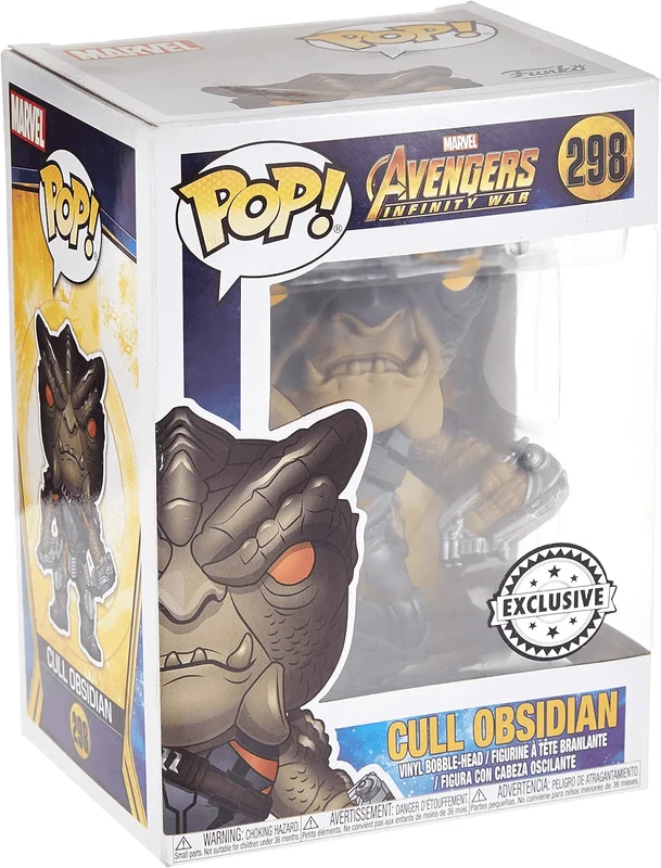Cull Obsidian #298 Funko Pop from Avengers infinity War