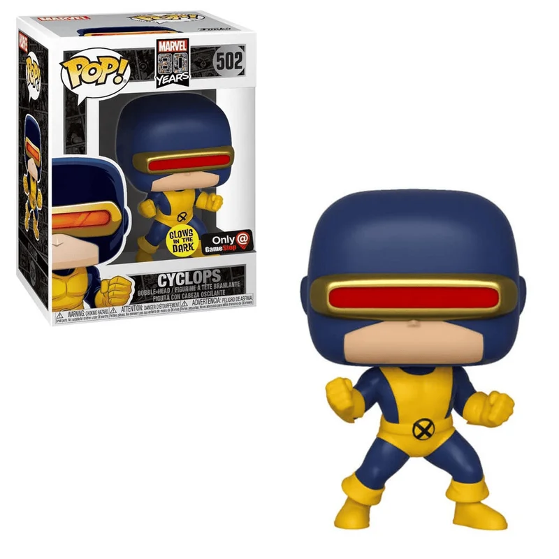 Cyclops #502 Funko Pop from Marvel 80 Years