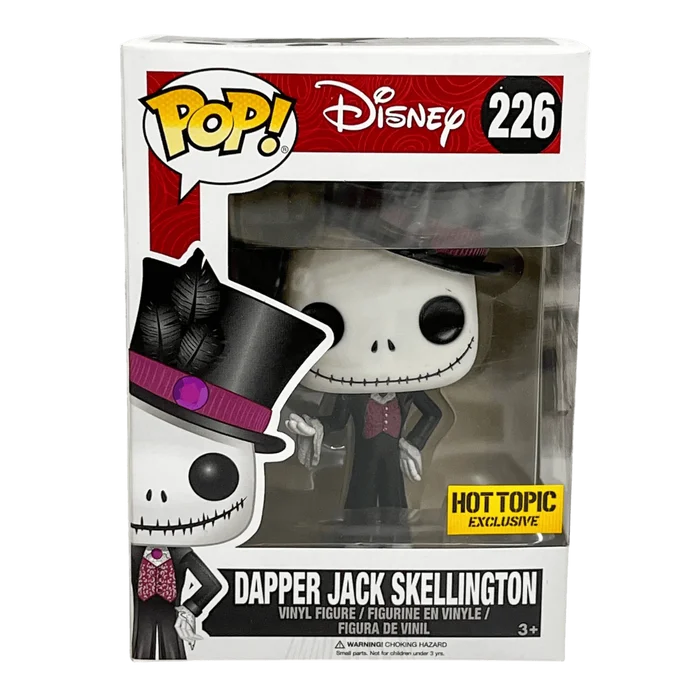 Dapper Jack Skellington #226 Funko Pop from Disney