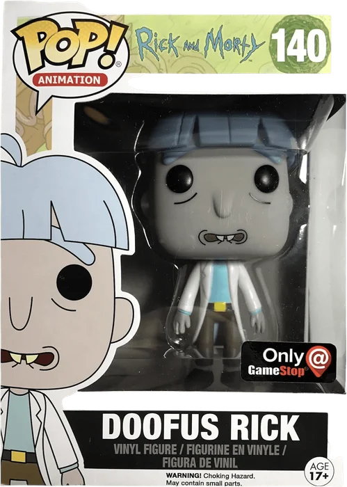 Doofus Rick #140 Funko Pop from Rick & Morty