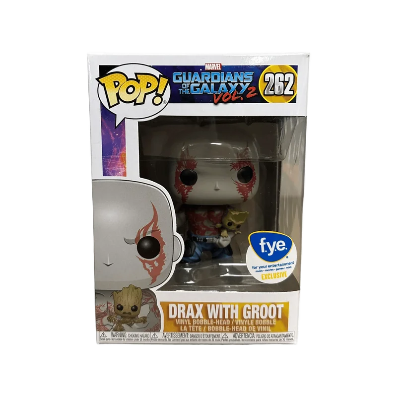 Drax with Groot #262 Funko Pop from Guardians of the Galaxy Vol 2