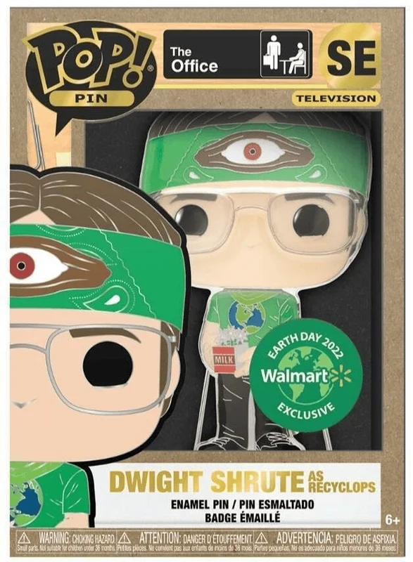 Dwight Shrute as Recyclops #SE Funko Pop from The Office