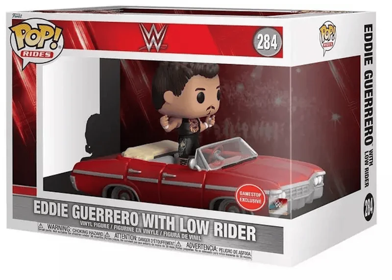Eddie Guerrero with Low Rider #284 Funko Pop from WWE
