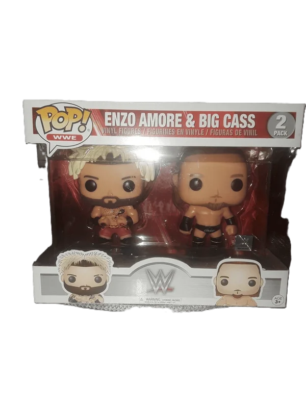 Enzo Amore & Big Cass #2 PACK Funko Pop from WWE