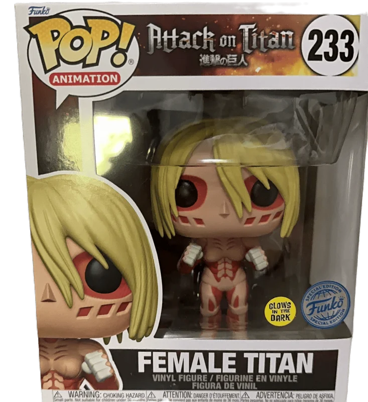 Female Titan #233 Funko Pop from Attack on Titan