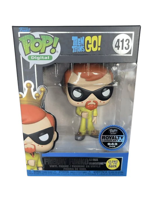 Freddy Funko as Dick Gravestone #413 Funko Pop from Teen Titans Go!