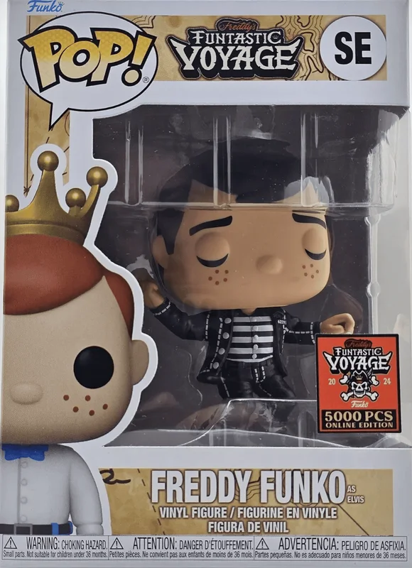 Freddy Funko as Elvis #SE Funko Pop from Freddy`s Funtastic Voyage