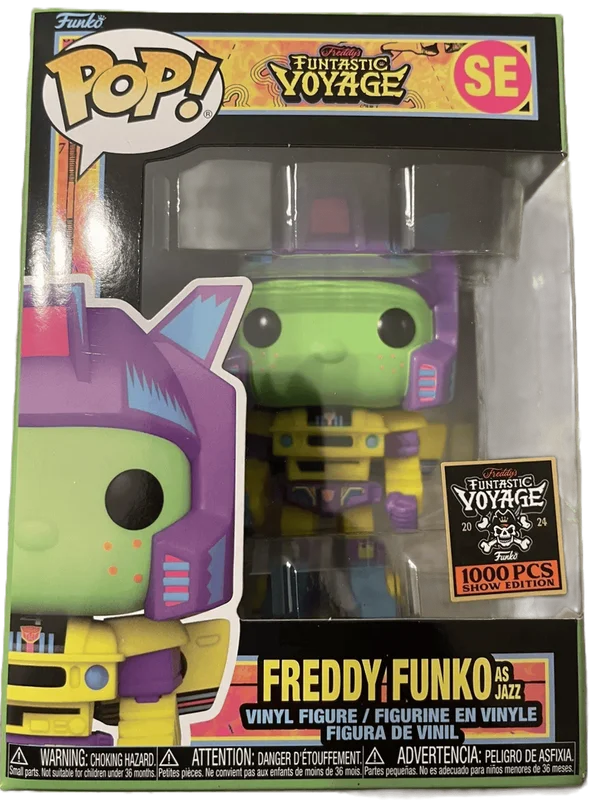 Freddy Funko as Jazz #SE Funko Pop from Freddy`s Funtastic Voyage