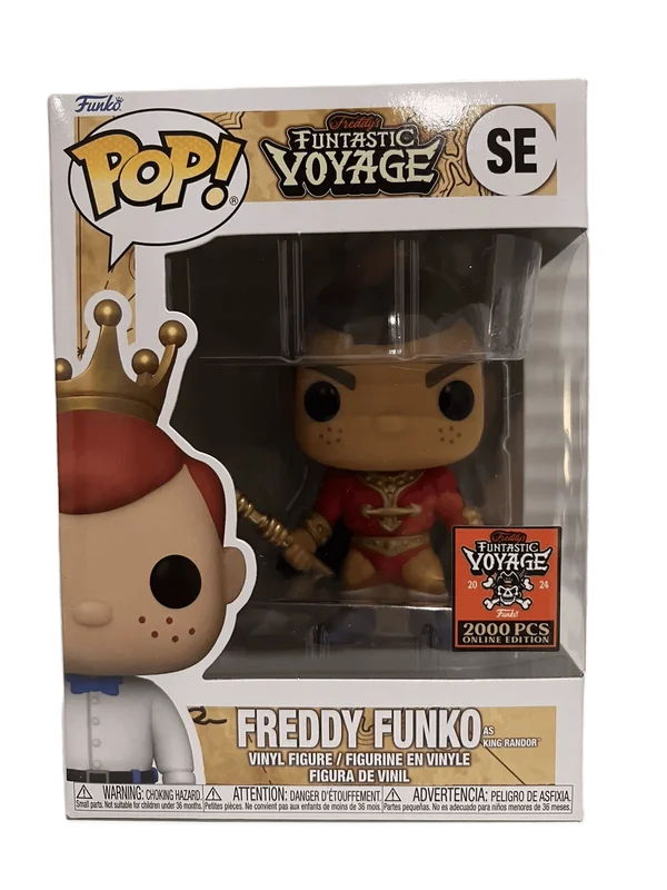 Freddy Funko as King Randor #SE Funko Pop from Freddy`s Funtastic Voyage