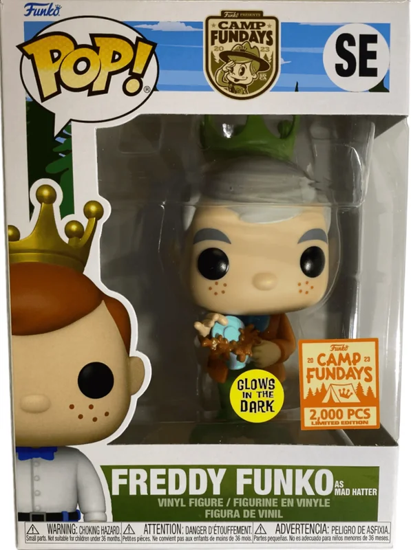 Freddy Funko as Mad Hatter #SE Funko Pop from Camp Fundays