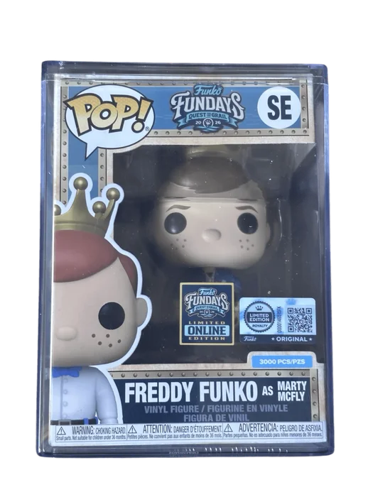 Freddy Funko as Marty McFly #SE Funko Pop from Funko Fundays