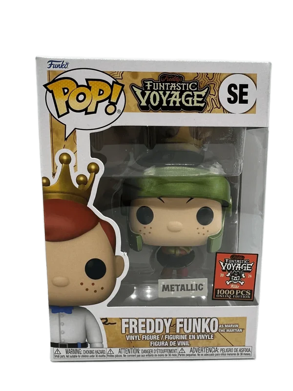 Freddy Funko as Marvin The Martian #SE Funko Pop from Freddy`s Funtastic Voyage