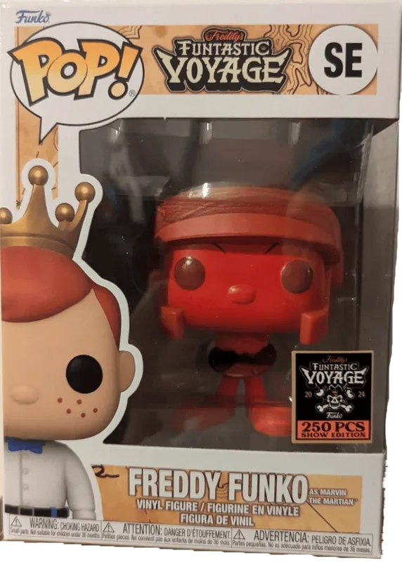 Freddy Funko as Marvin the Martian #SE Funko Pop from Freddy`s Funtastic Voyage
