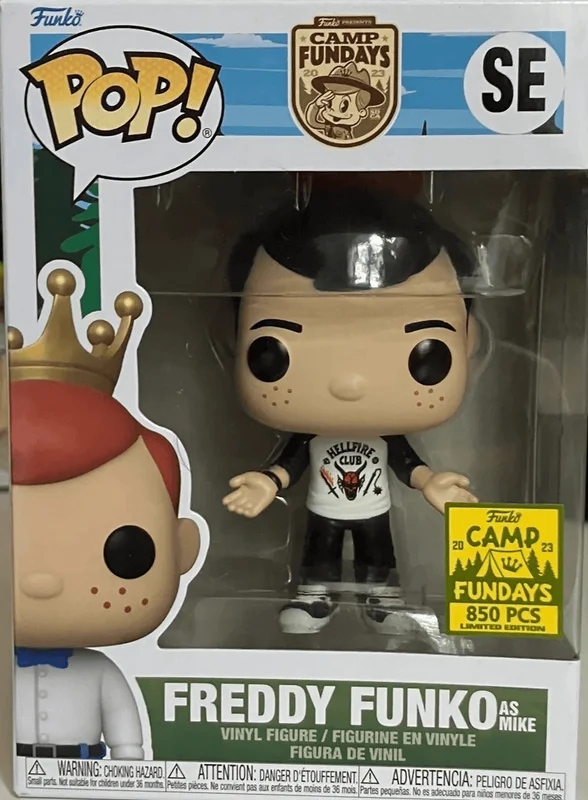 Freddy Funko as Mike #SE Funko Pop from Camp Fundays