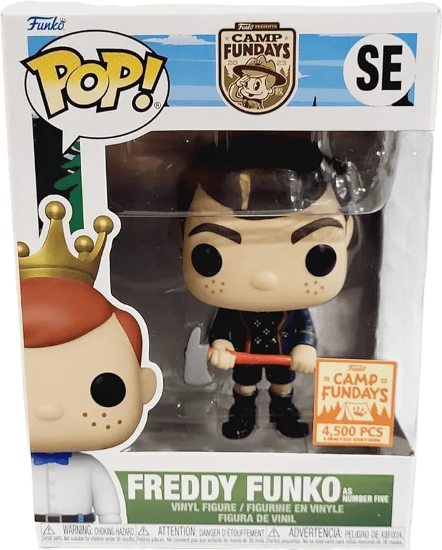Freddy Funko as Number Five #SE Funko Pop from Camp Fundays