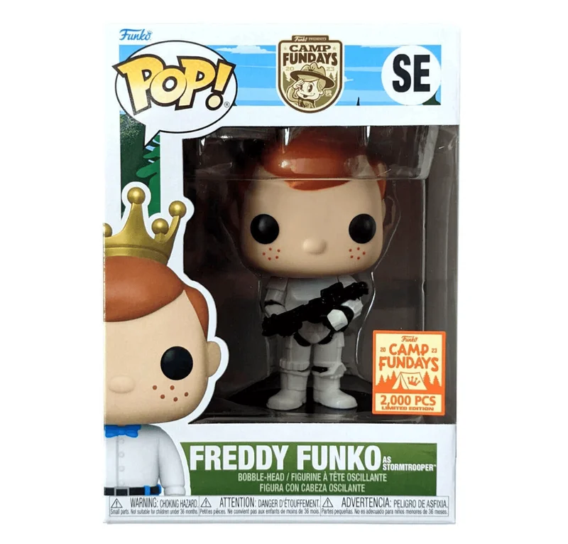 Freddy Funko as Stormtrooper #SE Funko Pop from Camp Fundays