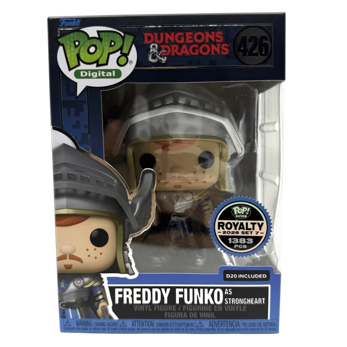 Freddy Funko as Strongheart #426 Funko Pop from Dungeons & Dragons