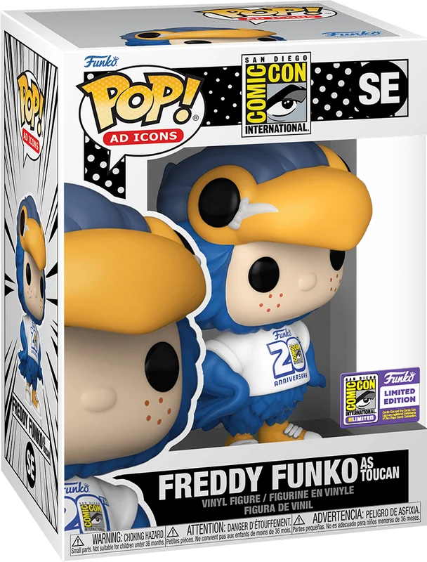 Freddy Funko as Toucan #SE Funko Pop from Freddy Funko