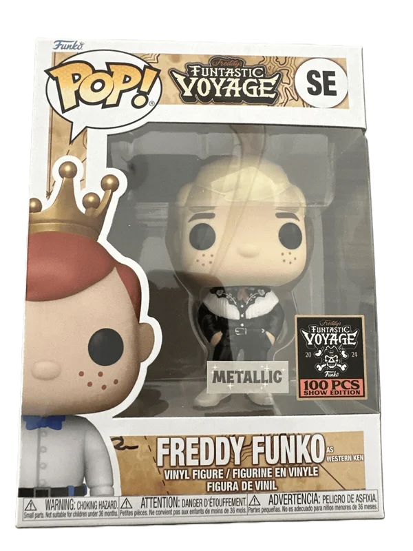 Freddy Funko as Western Ken #SE Funko Pop from Freddy`s Funtastic Voyage