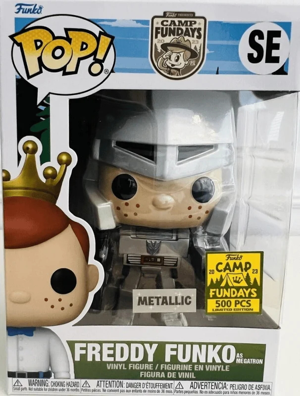 Freddy Funko as Megatron #SE Funko Pop from Camp Fundays