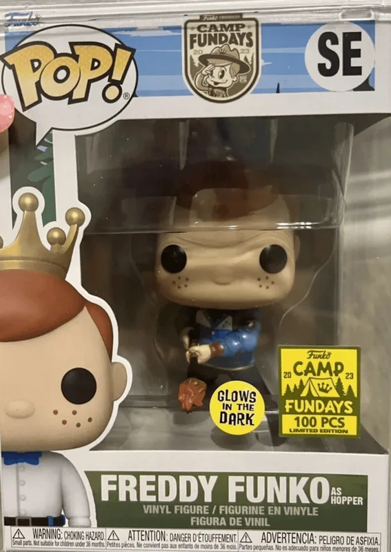 Freddy Funko as Hopper #SE Funko Pop from Camp Fundays